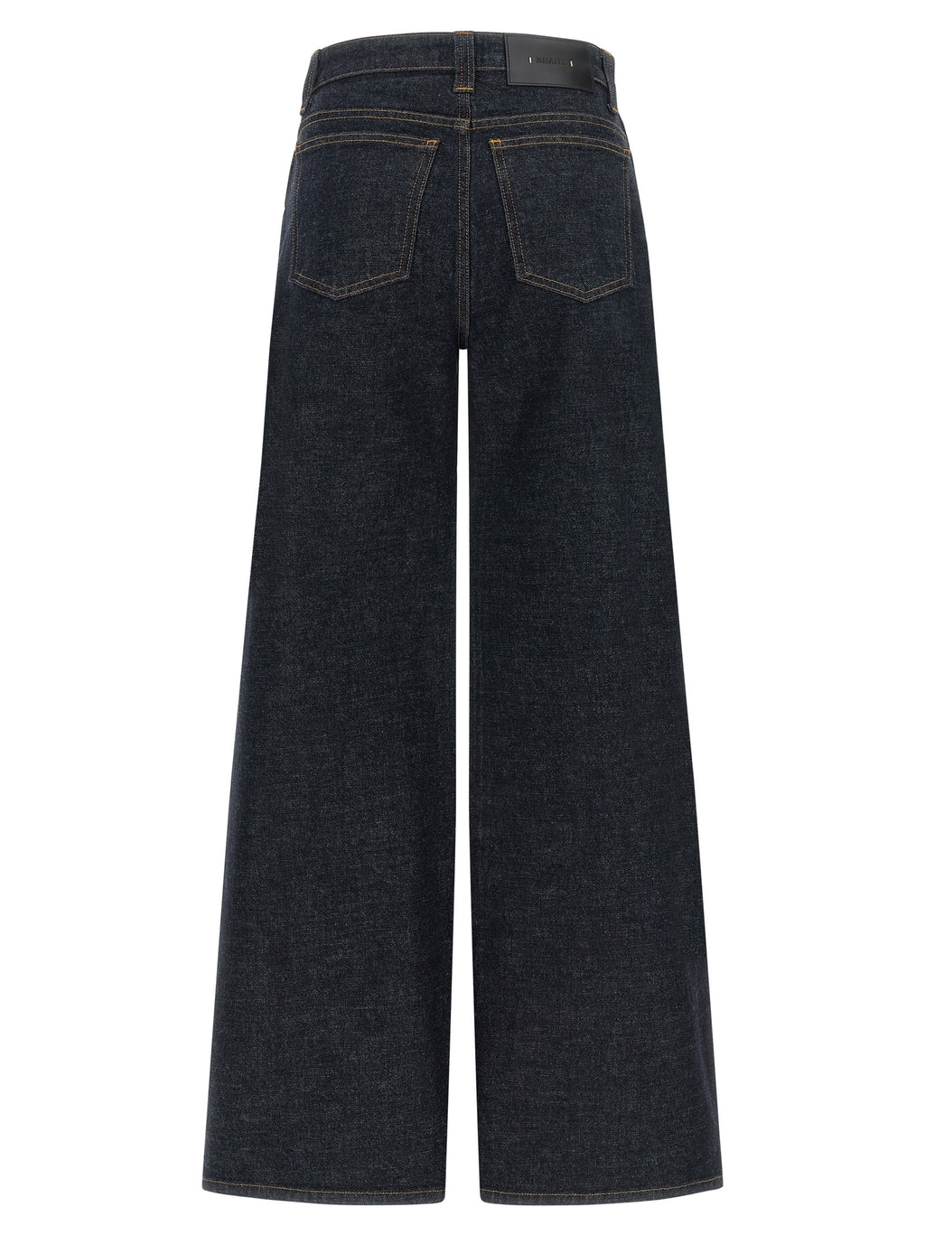 Khaite Blue Cotton Flared Jeans