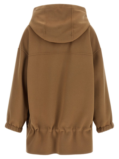 'S Max Mara Brown Wool Coat