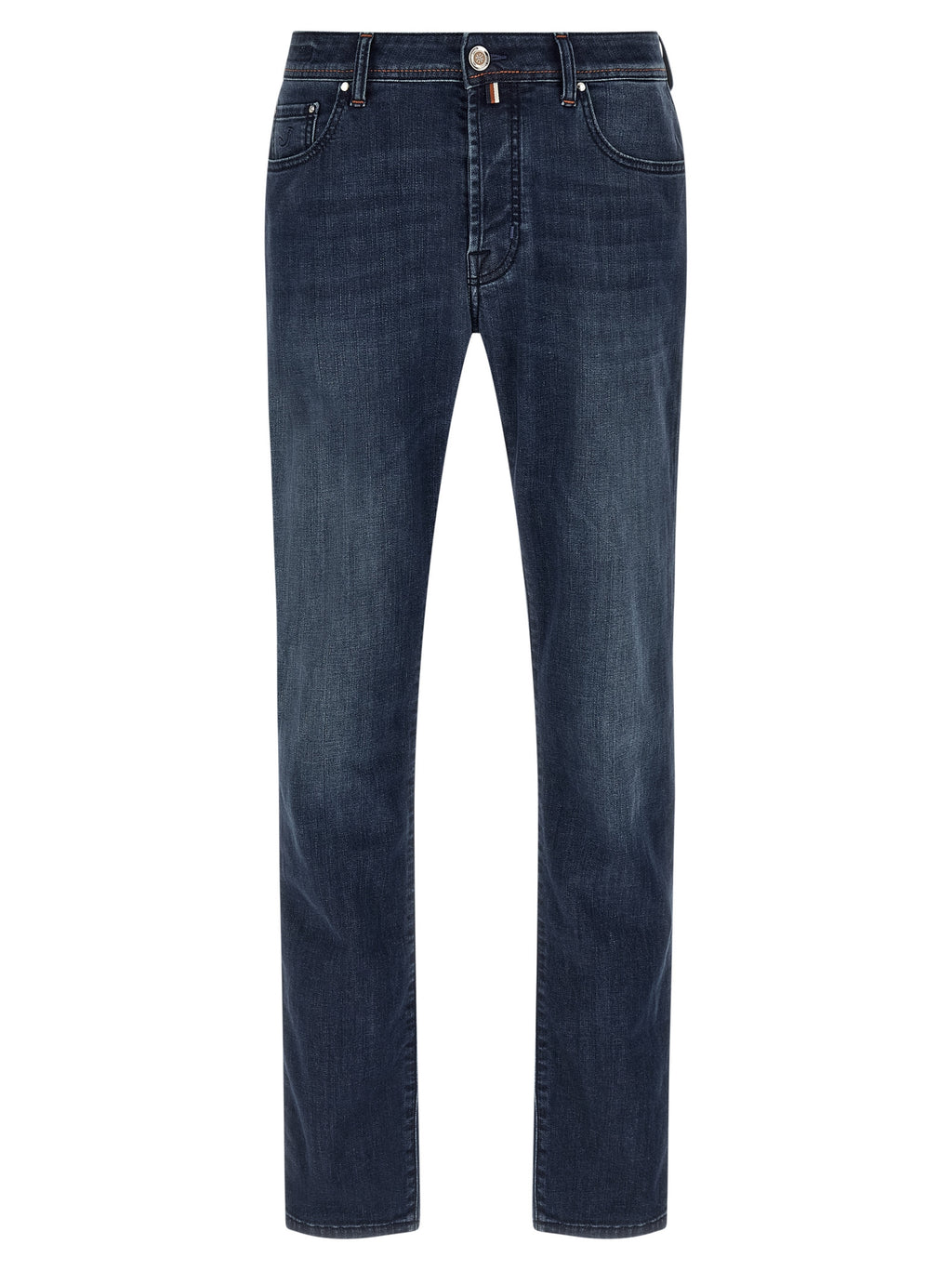 Jacob Cohen Blue Cotton Slim Fit Jeans