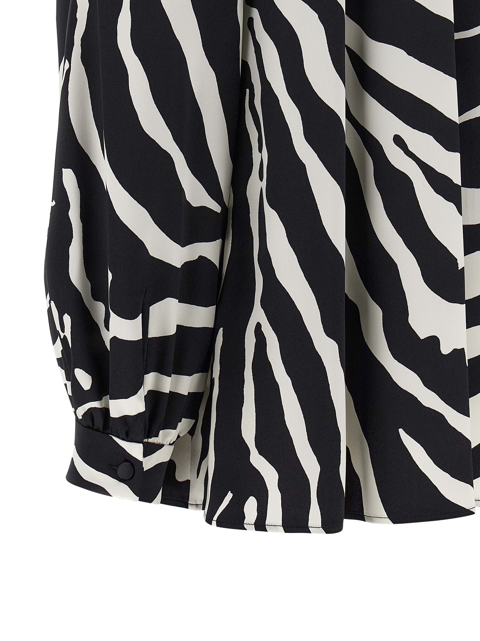 Dolce & Gabbana Bicolor Silk Blouse