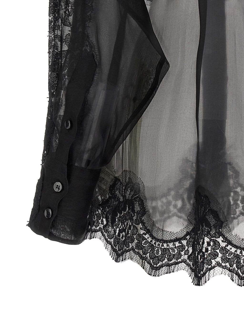 Dolce & Gabbana Black Silk Blouse