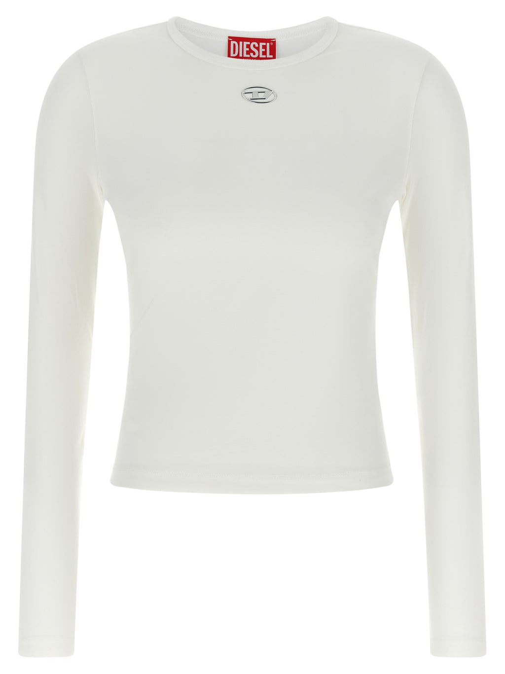 Diesel White Cotton Sportswear