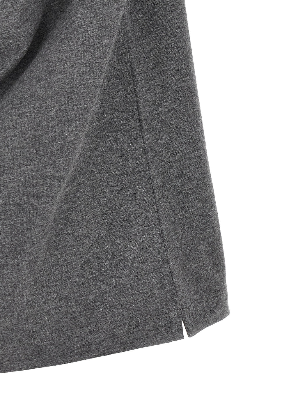 Brunello Cucinelli Gray Cotton T-Shirt