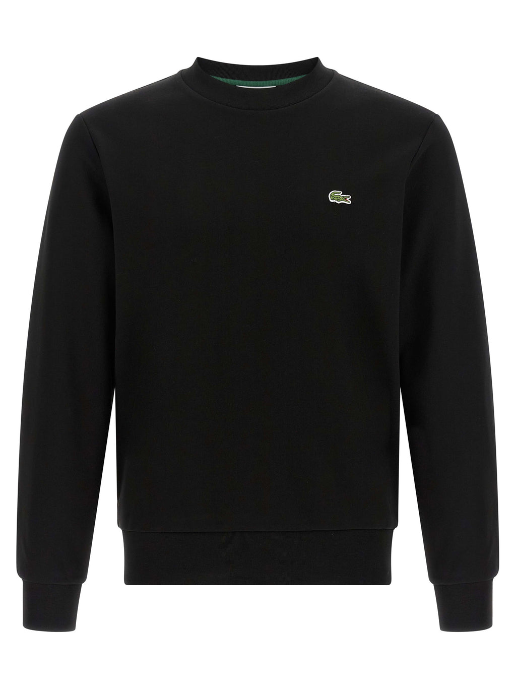 Lacoste Black Cotton Sweatshirt