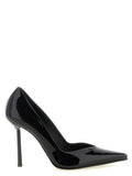 LE SILLA Black Polyethylene High Heel Pumps