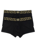 Versace Black Cotton Boxers