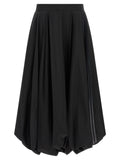 Y-3 Black Polyamide Mini Skirt