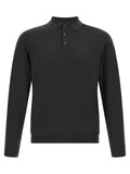 ZANONE Bicolor Virgin Wool Polo Shirt