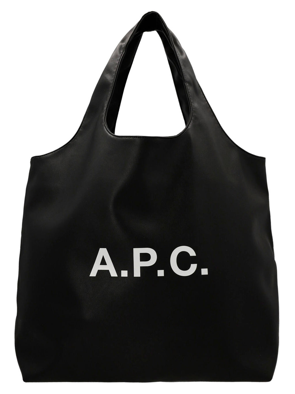 A.P.C. Black Polyethylene Tote Bag