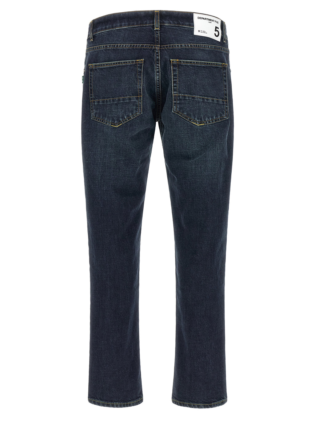 Department 5 Blue Cotton Cropped Jeans