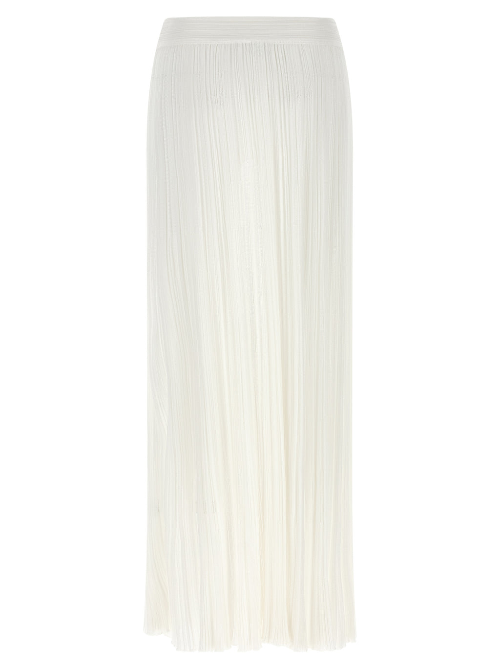 ANTONINO VALENTI White Viscose Mini Skirt