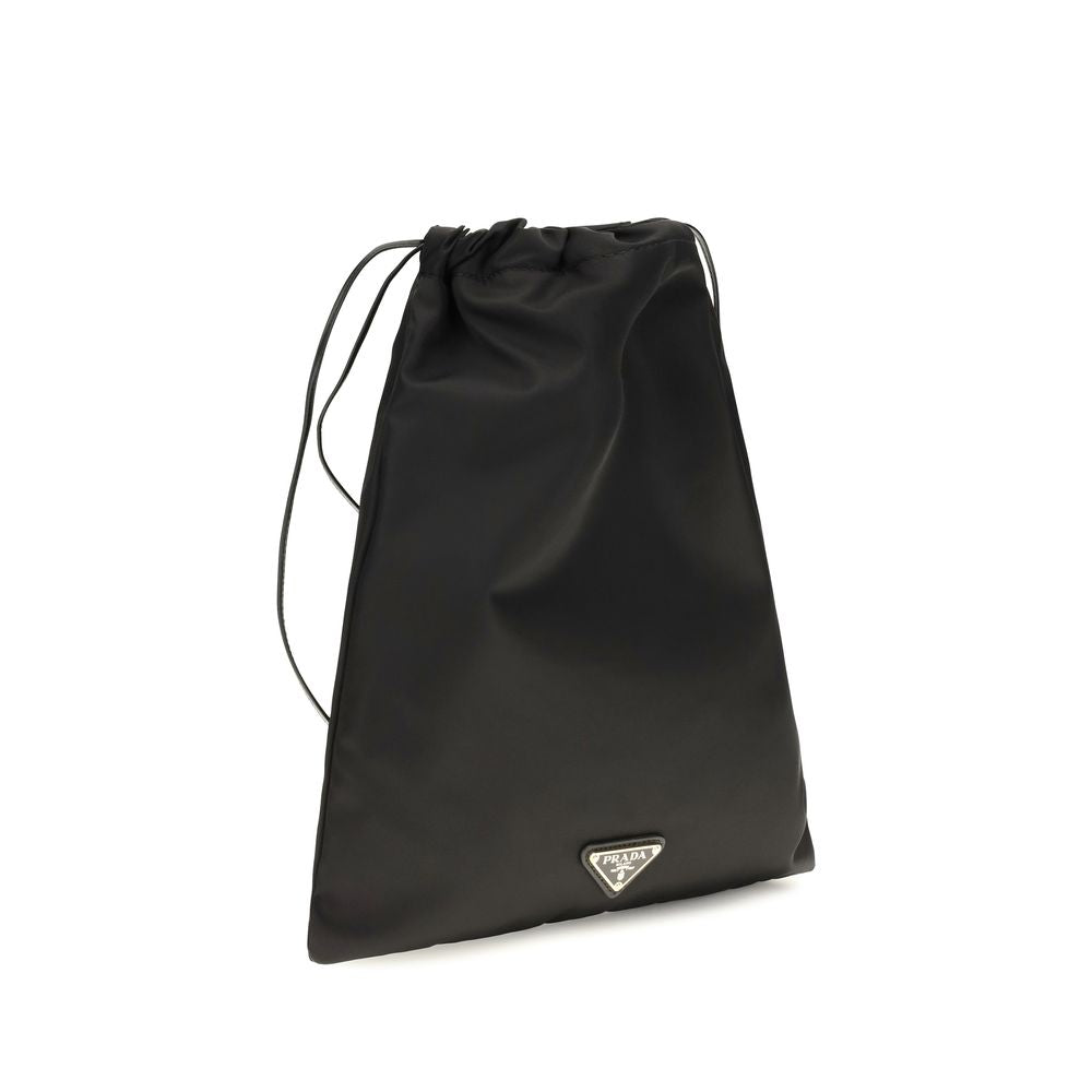 Prada Black Polyamide Wallet