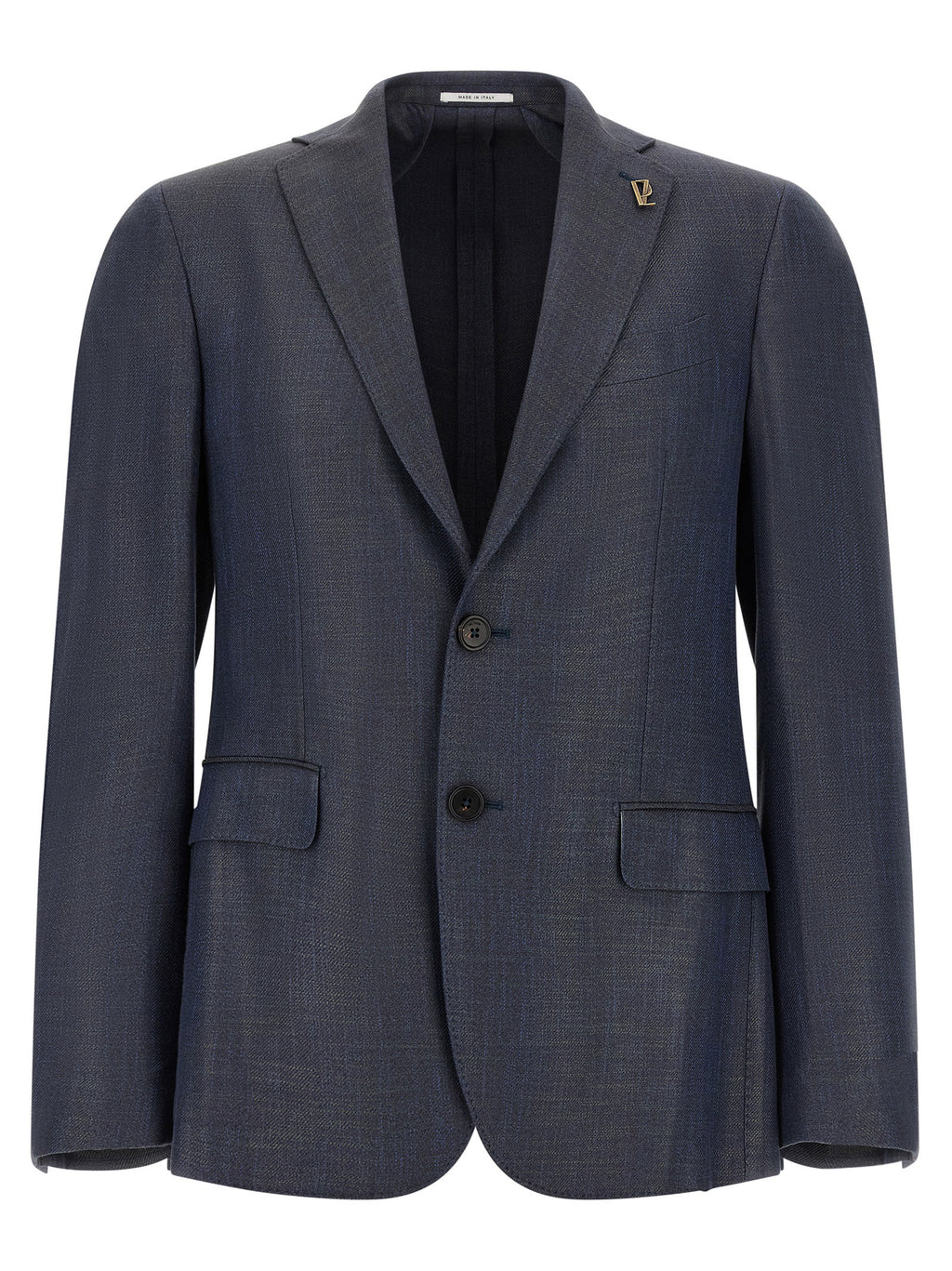 Pal Zileri Blue Viscose Blazer
