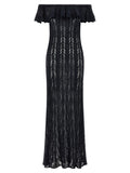 ANTONINO VALENTI Blue Cotton Long Dress
