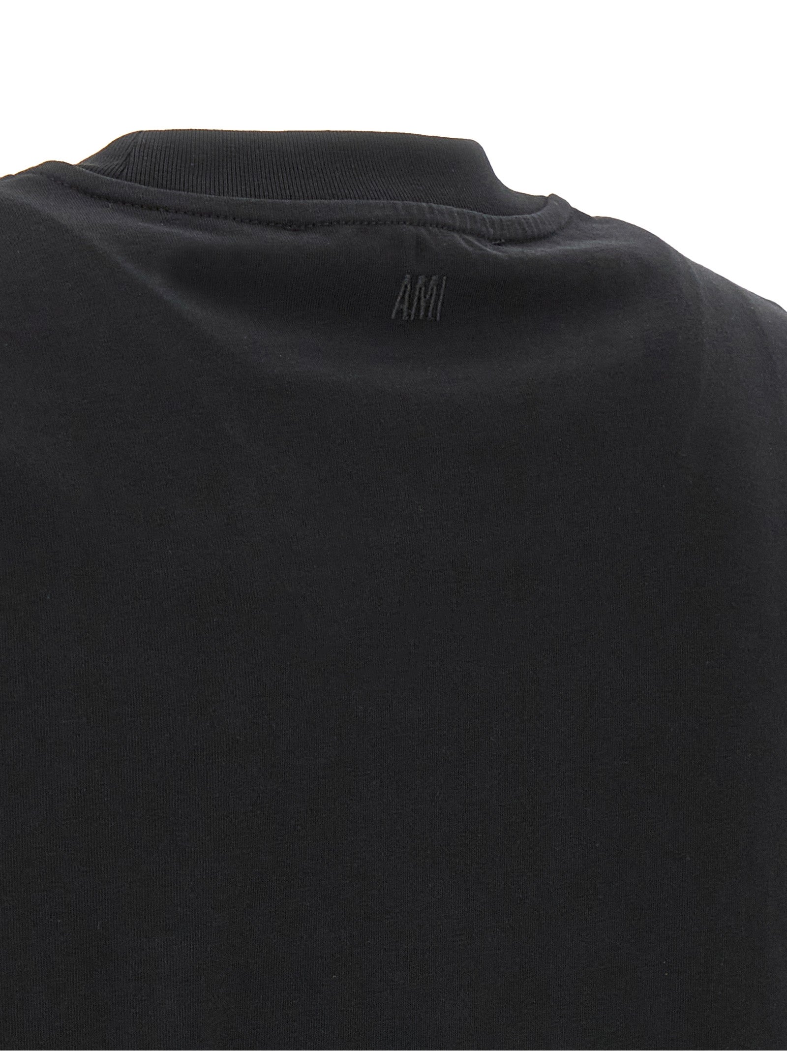 Ami Paris Bicolor Cotton T-Shirt