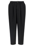 Marni Black Virgin Wool Cropped Pants