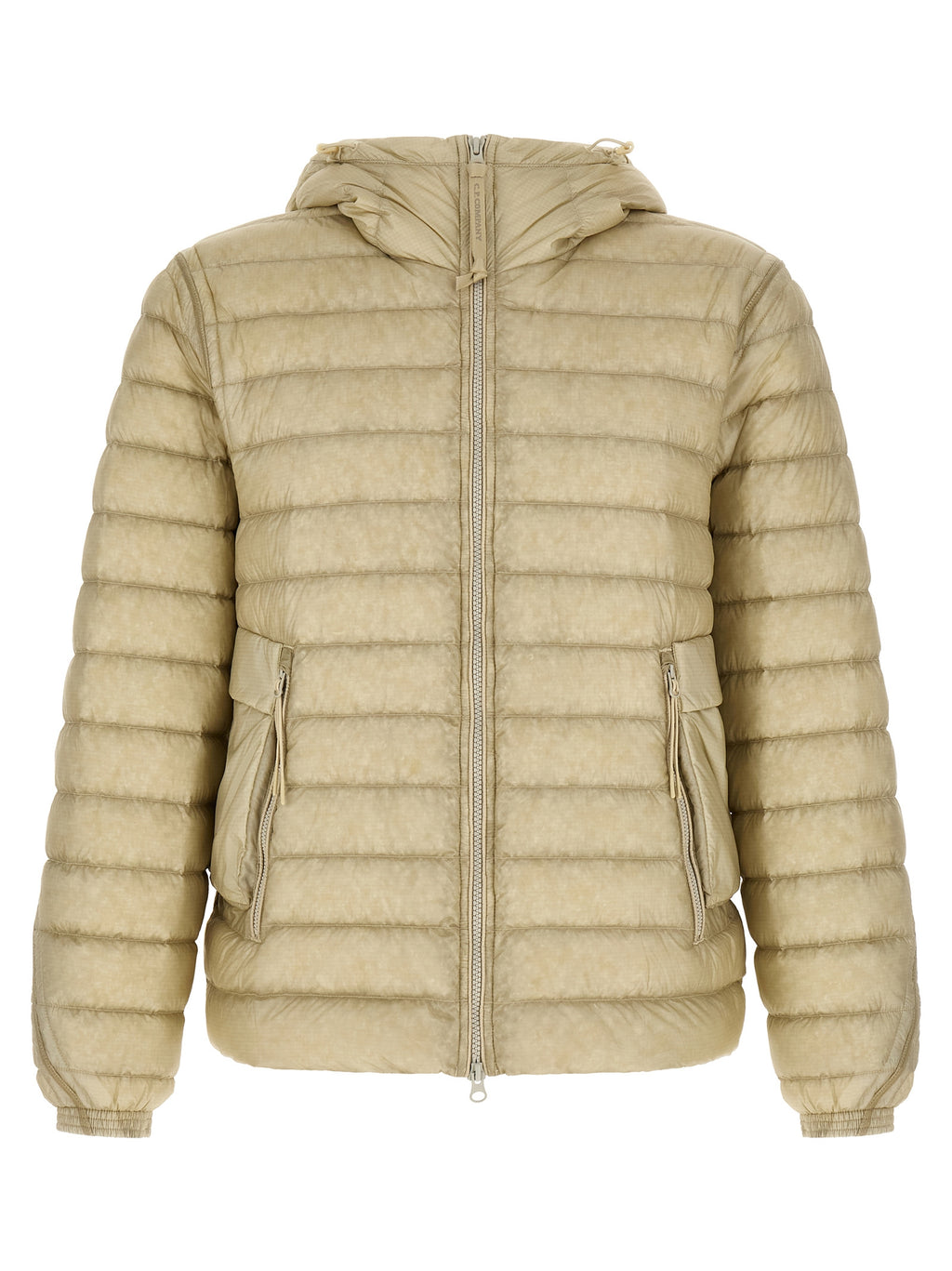 C.P. Company Beige Polyamide Full-Length Jacket
