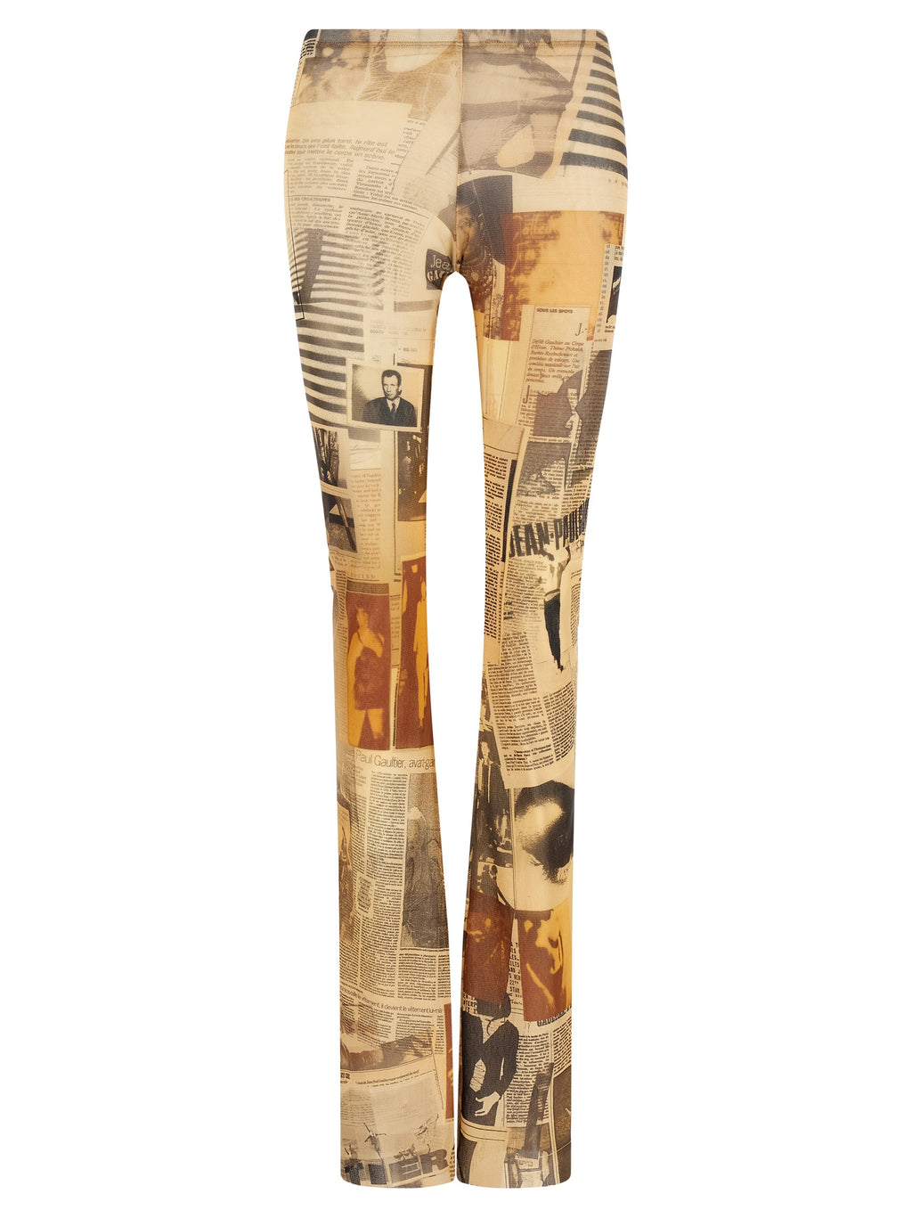 Jean Paul Gaultier Multicolor Polyamide Casual Pants