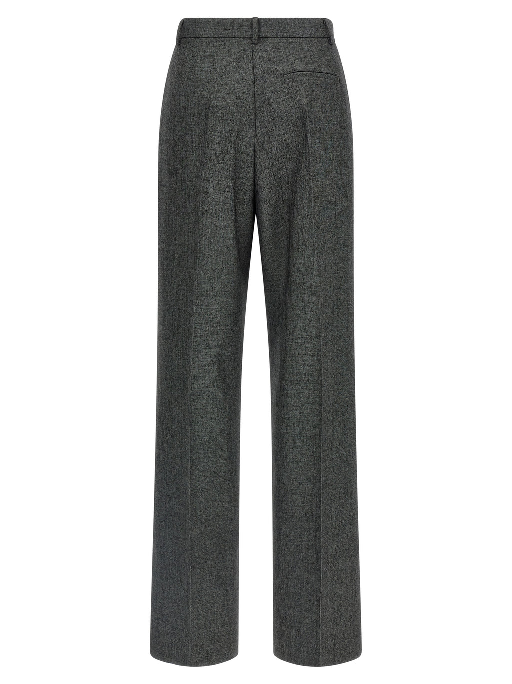The Andamane Gray Polyester Dress Pants