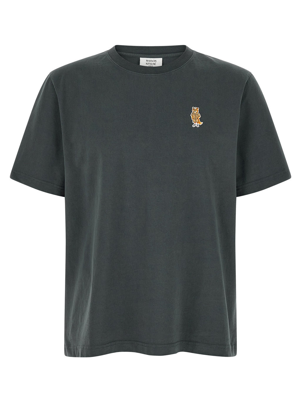 Maison Kitsuné Blue Organic Cotton T-Shirt