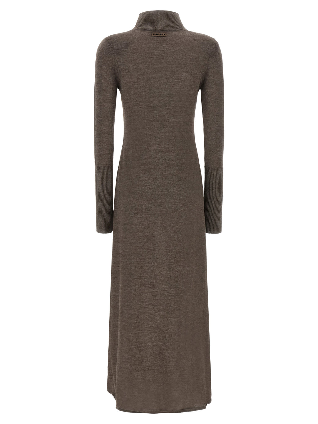 PINKO Beige Wool Long Dress