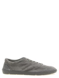 Brunello Cucinelli Gray Calfskin Low Top Sneakers