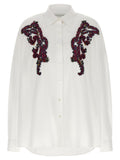 Dries Van Noten White Cotton Blouse