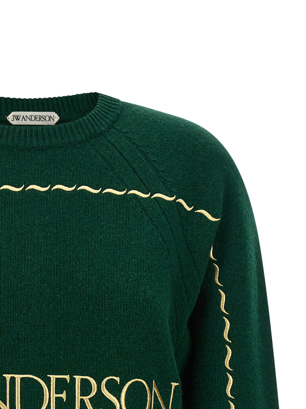 J.W.Anderson Bicolor Wool Cardigan