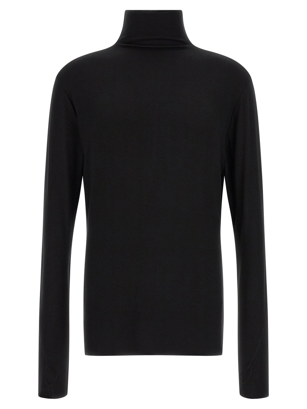 Thom Krom Black Viscose Cardigan