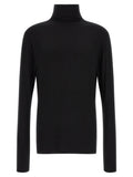 Thom Krom Black Viscose Cardigan