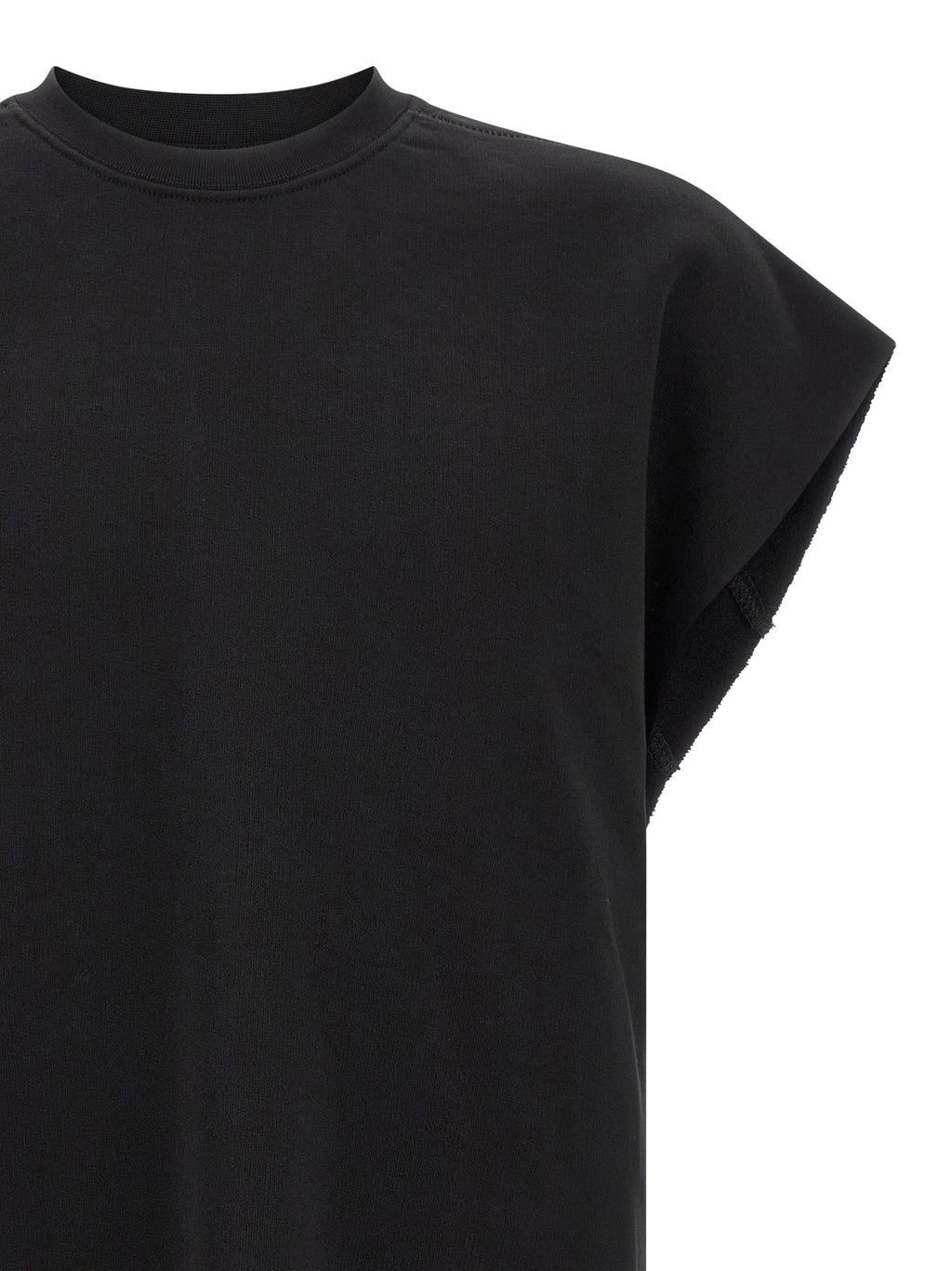 Thom Krom Black Cotton Sweatshirt