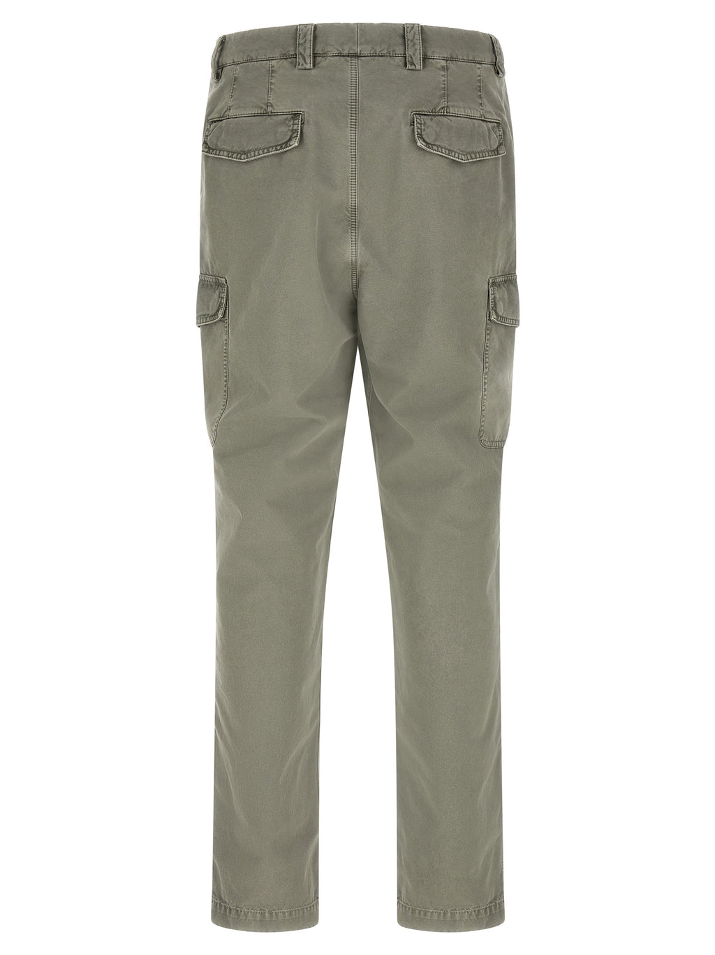 Brunello Cucinelli Bicolor Cotton Cargo Pants
