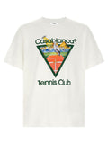 Casablanca White Organic Cotton T-Shirt