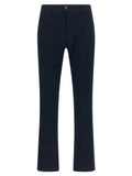 Incotex Blue Cotton Casual Pants