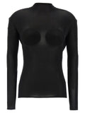 Jean Paul Gaultier Black Viscose Cardigan