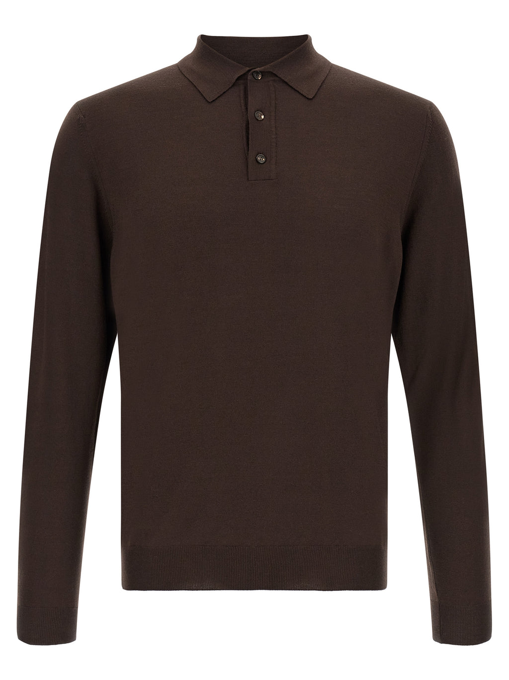 ZANONE Brown Virgin Wool Cardigan