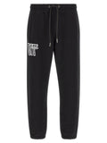 Off-White Black Cotton Joggers (Workout Pants)