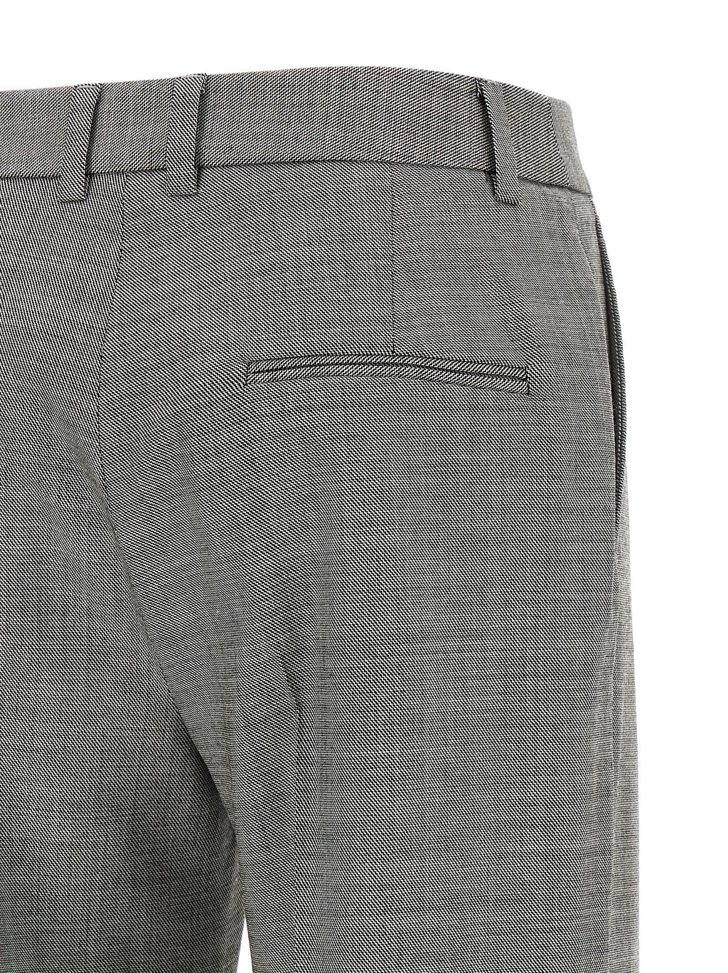 Alberto Biani Gray Wool Flared Pants