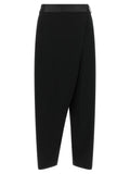 Alberto Biani Black Triacetate Dress Pants