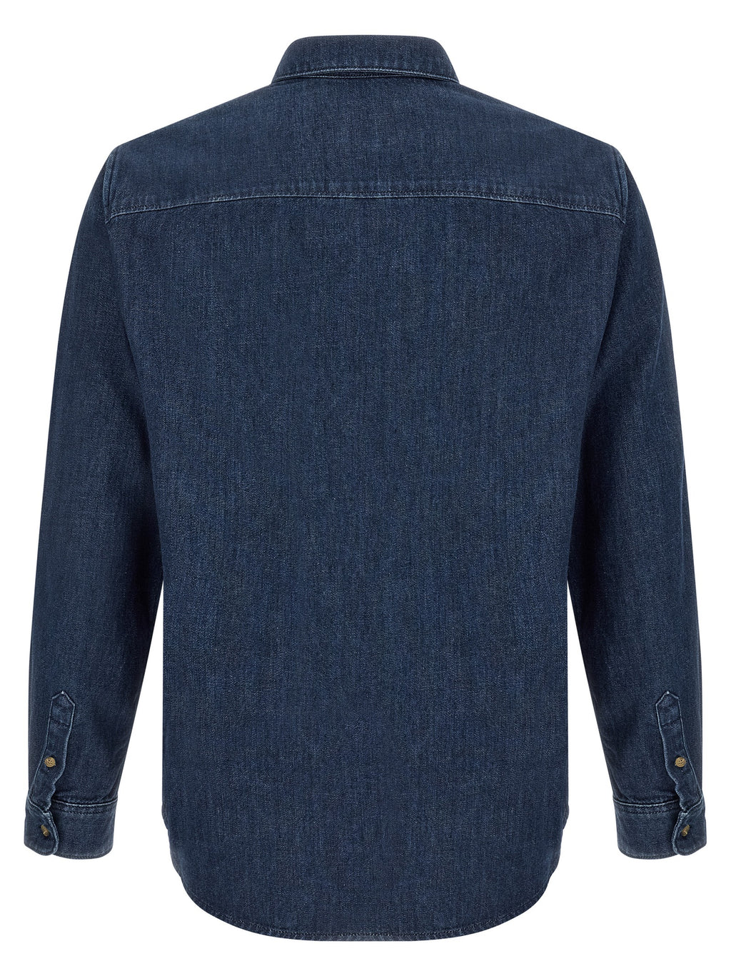 A.P.C. Blue Cotton Blouse