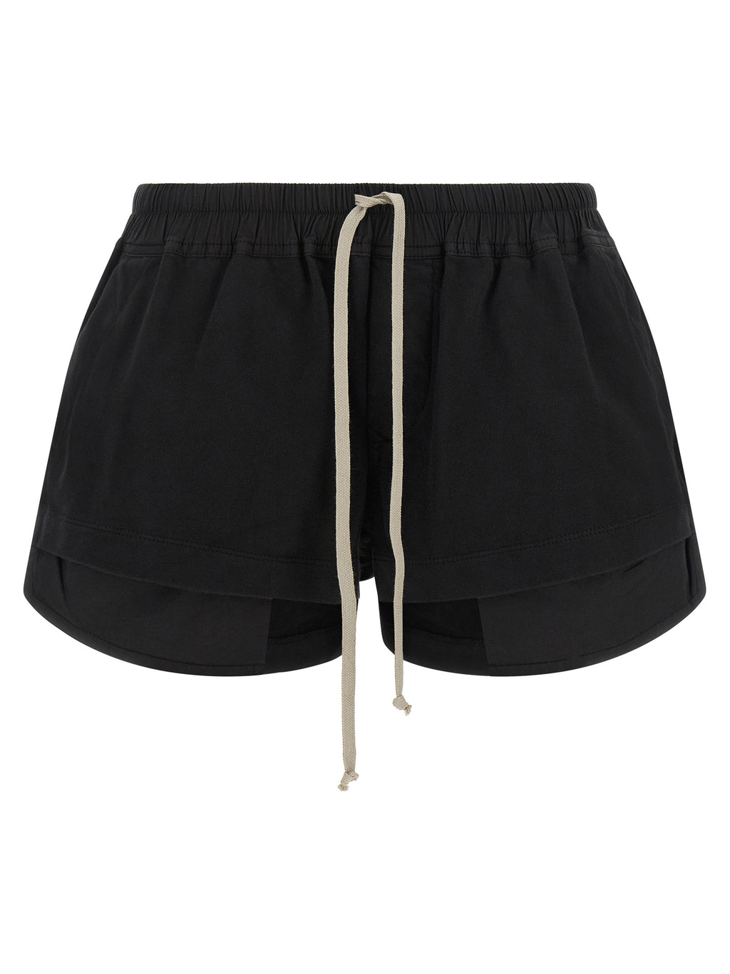 DRKSHDW Black Cotton Bermuda Shorts