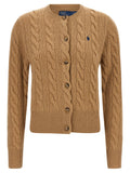 Polo Ralph Lauren Beige Wool Cardigan