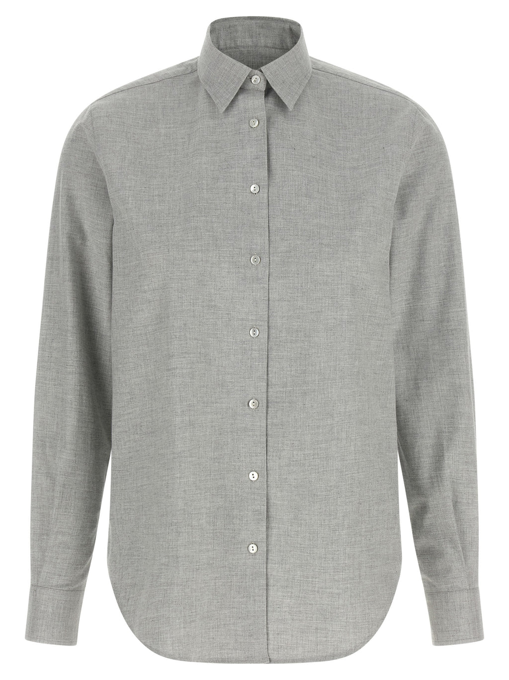 XACUS Gray Cotton Blouse