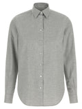 XACUS Gray Cotton Blouse