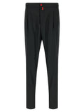 Kiton Gray Wool Casual Pants