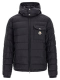 Moncler Blue Polyamide Full-Length Jacket