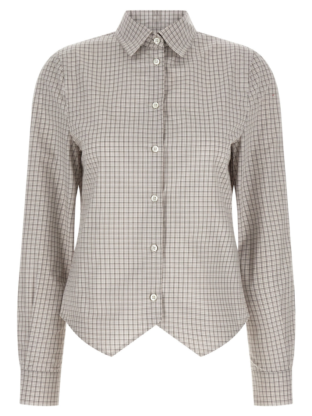 Maison Margiela Beige Cotton Blouse