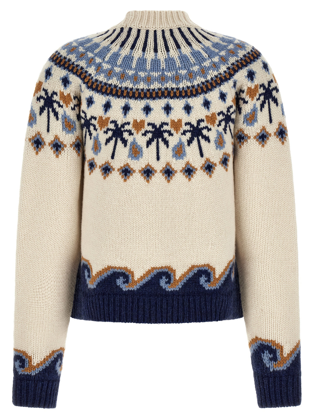 Alanui Multicolor Virgin Wool Cardigan