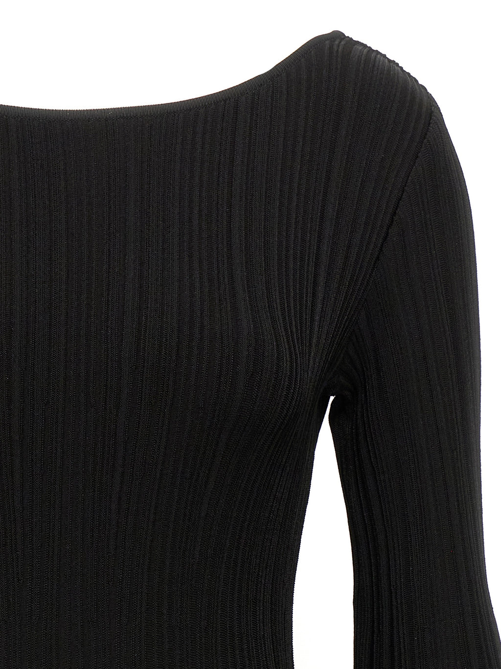 ANTONINO VALENTI Black Viscose Mini Skirt