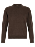 ZANONE Brown Virgin Wool Cardigan